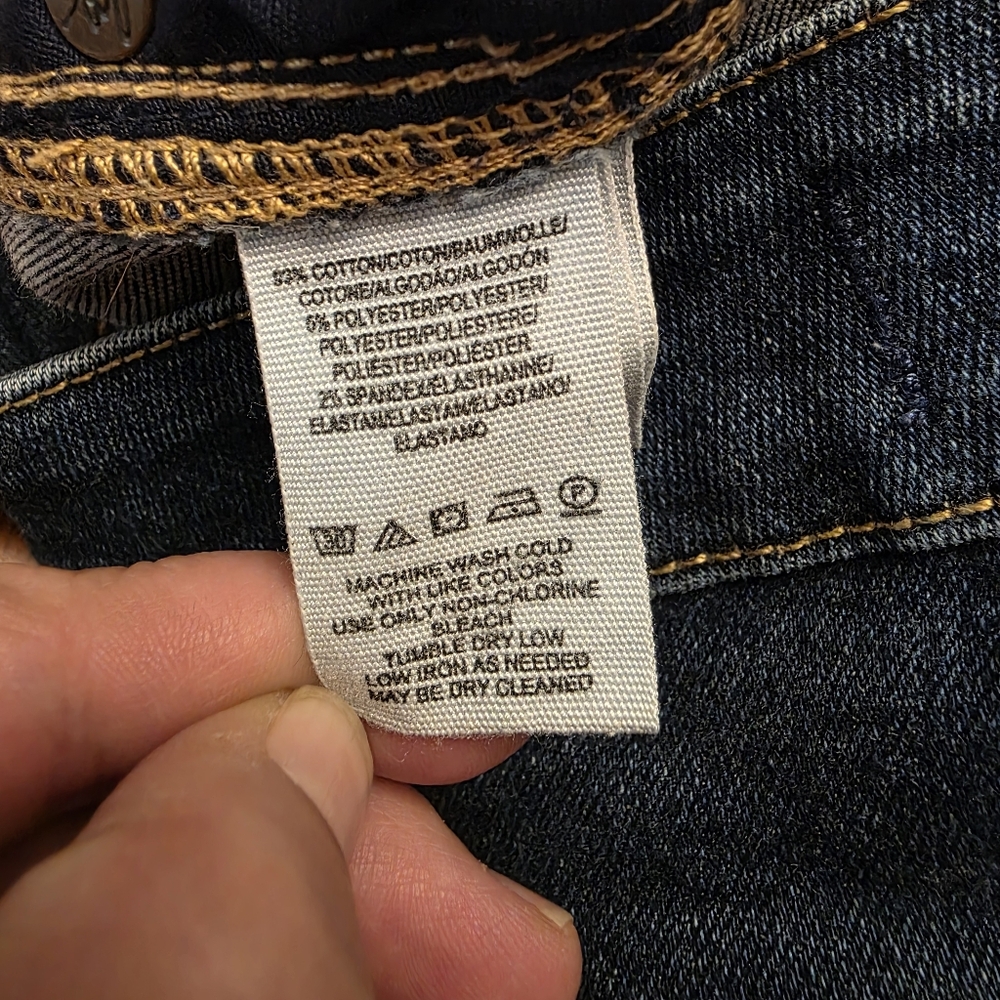 We The Free People Super High-Rise Slim Skinny Jeans Size 31 - Picture 11 of 11